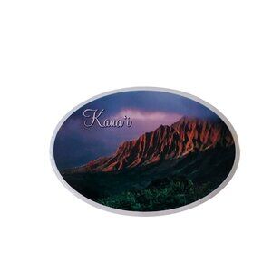 Kauai Hawaii Travel Landscape Fridge Magnet Souvenir